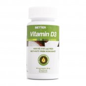 Better You Vitamin D3 kokosolja 90 kapslar