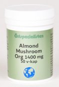 Örtspecialisten Almond Mushroom Org 1400 mg 50 kapslar