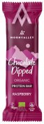Moonvalley Protein Bar Chocolate-Dipped Raspberry 50g