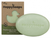 HappySoaps Baby & Kids Body Wash & Shampoo Bar (2-in-1) - Aloë You Vera Much 80 g