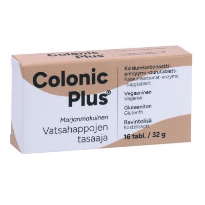Colonic Plus Magsyrahämmare 16 tabletter (kort datum)