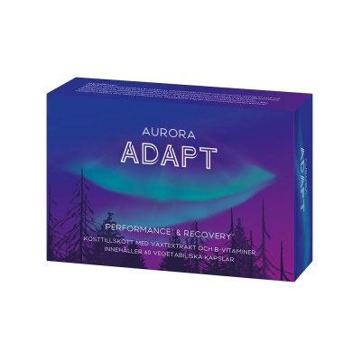 Aurora Adapt Performance & Recovery 60 kapslar (kort datum)