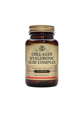 Solgar Collagen Hyaluronic Acid Complex 30 tabletter (kort datum)