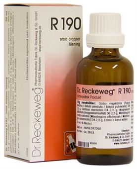 Dr. Reckeweg R190 50 ml (Kort datum)