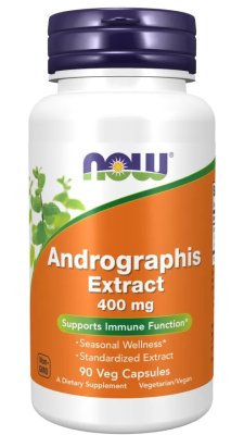 Now Foods Andrographis Extract 400 mg 90 kapslar