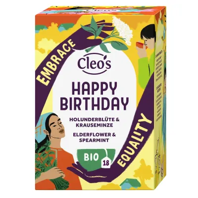 Cleo's Teas Happy Birthday 18 tepåsar