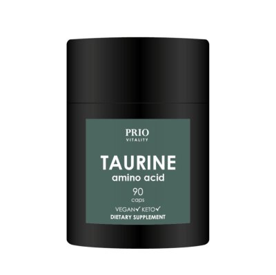 PRIO Vitality Taurine 90 kapslar (Kort datum)