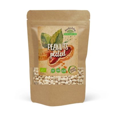 Rawfoodshop Jordnötter Premium Skalade RAW EKO 1kg (Kort datum)