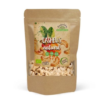 Rawfoodshop Cashewnötter Premium RAW EKO 500g (Kort datum)